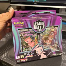 Pokemon League Battle Deck Mew VMAX Fusion Strike Sealed 60 Card Deck - Image 1