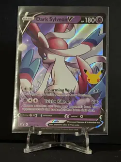 2021 Pokemon Celebrations Drak Sylveon V SWSH134 Promo - Image 1