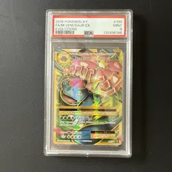 Pokemon M Venusaur EX 100/108 Evolutions Ultra Rare Full Art Holo PSA 9 230HP - Image 1
