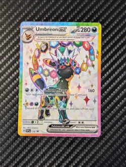 Pokemon Umbreon EX SVP 176 Premium Figure Collection Black Star Promo - Image 1