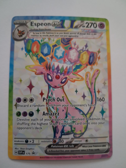 Espeon ex NM SVP 175 Black Star Promo Scarlet & Violet Pokemon TCG - Image 1