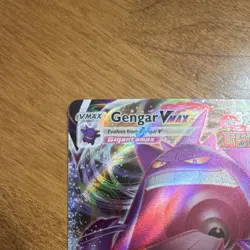 Pokemon Gengar VMAX 157/264 Ultra Rare Full Art Holo Single Strike Fusion Strike - Image 3