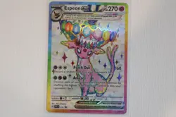 Pokemon SV Scarlet & Violet Espeon ex SVP 175 Full Art Promo NM - Image 1