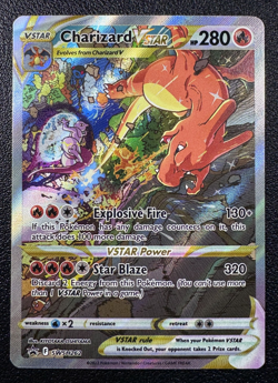 Pokemon Charizard VSTAR Sword & Shield Promo Full Art Holo SWSH262 - Image 1