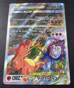 Pokemon Charizard VSTAR Sword & Shield Promo Full Art Holo SWSH262 - Image 3