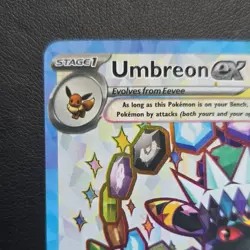 Pokemon Umbreon ex SVP176 Scarlet & Violet Promo FULL ART HOLO NM US SELLER!!!! - Image 3