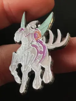 4 X Pokemon Pin Badge Team Skull Palkia Champions Path League Badge 2020 Metal - Image 3