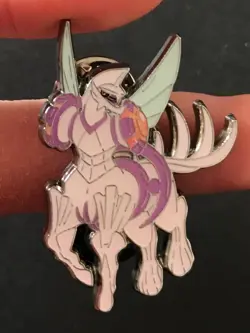 4 X Pokemon Pin Badge Team Skull Palkia Champions Path League Badge 2020 Metal - Image 4