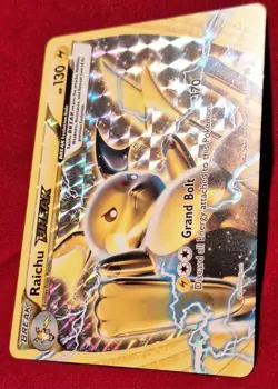 Raichu BREAK 50/162 Art Rare Holo Pokemon TCG XY Breakthrough 2016 NM/M - Image 2