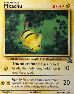 2000 Pokemon Promo- Pikachu #27 Black Star Promo- PSA Gem Mint 10 - Image 4