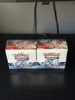 (2) Pokemon TCG: Stellar Crown SV07 Booster Box Factory Sealed, Lot Of 2 - Image 1