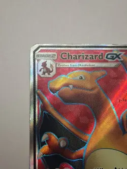 Damaged Pokemon TCG Charizard-GX Black Star Promo SM60 - Image 5
