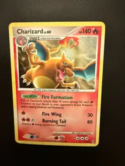 Charizard 1/99 Arceus Holo Rare 140 HP Fire Wing Burning Tail Pokemon TCG 001/09 - Image 2