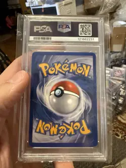 2005 POKEMON EX DELTA SPECIES #2 CROBAT-REVERSE FOIL PSA 1 - Image 3