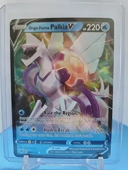 Origin Forme Palkia V 039/189 Ultra Rare Astral Radiance Pokemon Card LP+ - Image 1