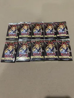 Lot Of 10 Vintage Yu-Gi-Oh! 2004 Exclusive Pack Factory Sealed Booster Packs EP1 - Image 1