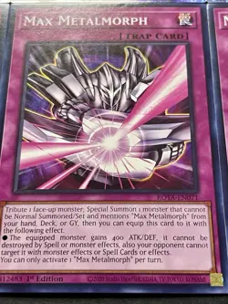 Red-Eyes Black Fullmetal Dragon | Starlight Rare + 3x Max Metalmorph | YuGiOh! - Image 4