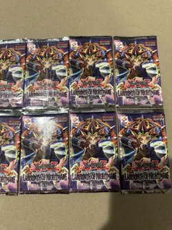 Yu-Gi-Oh Labyrinth of Nightmare Lot Of 10 Sealed Booster Packs Vintage TCG Light - Image 3