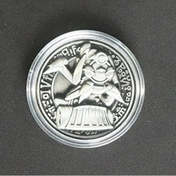 Steam Gyroid Yu-Gi-Oh YCS Preregistration Silver Coin Official - Image 1