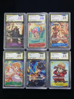 2025 One Piece JPN Trafalgar D. Water Law P-106 P PGS 10 Full Art Lot*6 LU57 - Image 1