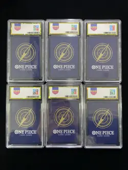 2025 One Piece JPN Trafalgar D. Water Law P-106 P PGS 10 Full Art Lot*6 LU57 - Image 2