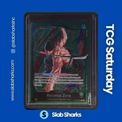 2025 ONE PIECE LEARN TOGETHER PROMO DECK #OP12-020 RORONOA ZORO LEADER - Image 1