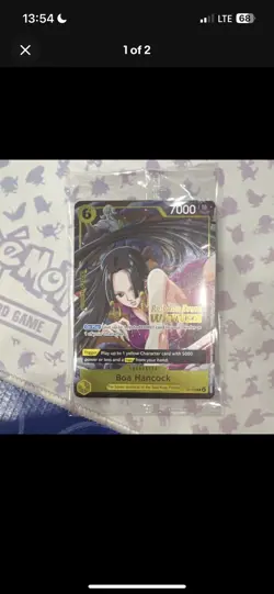 Boa Hancock (SEALED OP15 RELEASE EVENT WINNER P-115 FOIL) English One Piece - Image 1