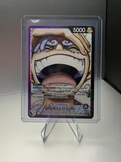 Monkey.D.Luffy #OP09-061 - Gear 5 Alt Art Leader One Piece - Image 1
