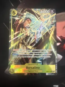 OP15 Borsalino (Alt Art) EB04-058 SR OP15 KAMI’S ISLAND ENGLISH ALTERNATE - Image 1