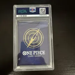 TRAFALGAR LAW ONE PIECE SECRET RARE OP10-119 GRADED PSA 10 GEM MINT - Image 2