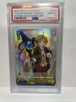 weiss schwarz mushoku tensei english Rides SP PSA 10 - Image 1
