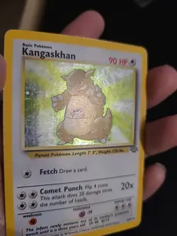 Kangaskhan - 5/64 - Pokemon Jungle Unlimited Holo Rare Card 1999 WOTC LP/MP - Image 3