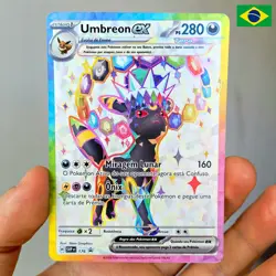 Pokemon TCG Umbreon ex 176 Promo Set Prismatic Evolutions Portuguese SAR Card - Image 1