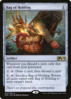 MTG Bag of Holding Core Set 2020 222/280 Regular Rare - Image 1