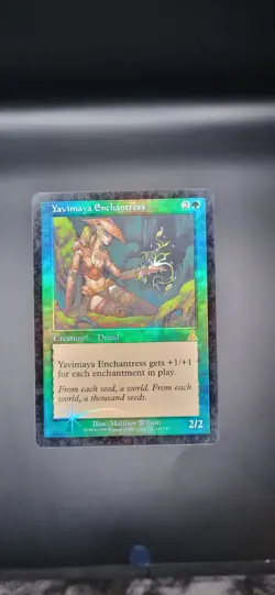Yavimaya Enchantress Urza's Destiny Foil Magic The Gathering card lightly played - Image 1