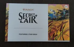 MTG Secret Lair x TMNT Featuring: Stan Sakai New and Sealed - Image 1