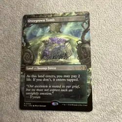 Overgrown Tomb Mtg Full Art Lorwyn Eclipse NM - Image 2