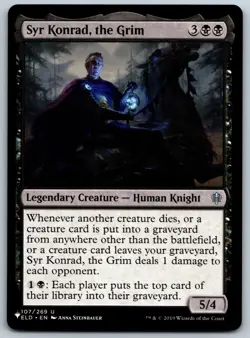 Syr Konrad, the Grim - The List Reprints - MTG - Magic - Near Mint - Image 1