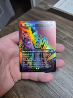 MTG The Soul Stone (Borderless) Marvel's Spider-Man Foil #243 Mint 💎 - Image 1