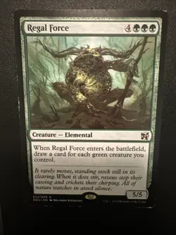 Regal Force - R from Duel Decks: Elves vs. Inventors #22 - in LP-NM condition - Image 1
