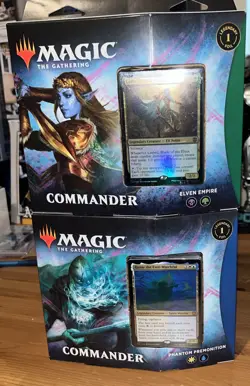 Magic The Gathering Kaldheim Elven Empire & Phantom Premonition Commander Decks - Image 3
