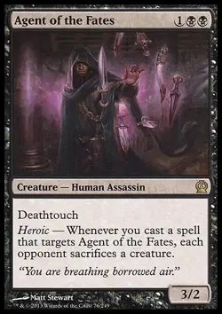 MTG Magic the Gathering Agent of the Fates (76/260) Theros LP - Image 1