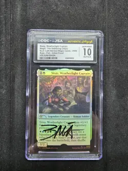 Magic: The Gathering Sisay, Weatherlight Captain Artist Proof CGC 10 - Image 1