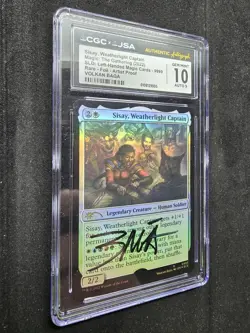 Magic: The Gathering Sisay, Weatherlight Captain Artist Proof CGC 10 - Image 2
