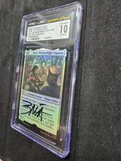 Magic: The Gathering Sisay, Weatherlight Captain Artist Proof CGC 10 - Image 3