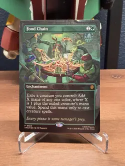 Food Chain (Borderless) Commander: Teenage Mutant Ninja Turtles Foil - Image 1