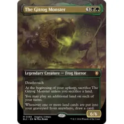 The Gitrog Monster (borderless) M/NM Magic MTG Bloomburrow: Commander - Image 1