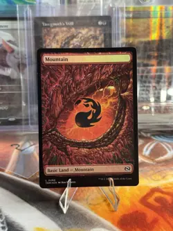 MTG Mountain (Foil) Tarkir: Dragonstorm 0290 Dragon Eye Land NM - Image 1
