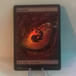 Mountain (Dragon Eye Full Art) Foil Magic: Tarkir: storm TDM #0290 - Image 1