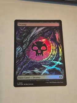 1x Swamp (0289) -Foil Near Mint MTG Tarkir: Dragonstorm x1 - Image 1